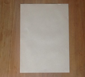 Weißes Blatt Papier